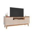 Ver imagem 3 de Rack Sala Adria para Tv até 60 Polegadas C/ Pés de Madeira