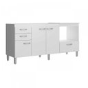 Ver imagem 5 de Balcão Multiuso de Cozinha 3 Portas 3 Gavetas Lev Decibal