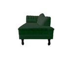 Ver imagem 5 de Recamier Decorativo Divã Amsterdã 147cm Lado Direito Suede Verde