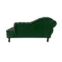 Ver imagem 6 de Recamier Decorativo Divã Amsterdã 147cm Lado Direito Suede Verde