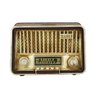 Miniatura Rádio Antigo Cofre Porta Moeda 16x9x24cm - Retrô - 1