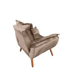 Poltrona Opala Premium Capuccino Luxuosa Decor - 3 Poltrona Opala Premium Capuccino Luxuosa Decor - 3