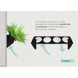 Kit Jardim Vertical 4 Módulos + Irrigação - 5