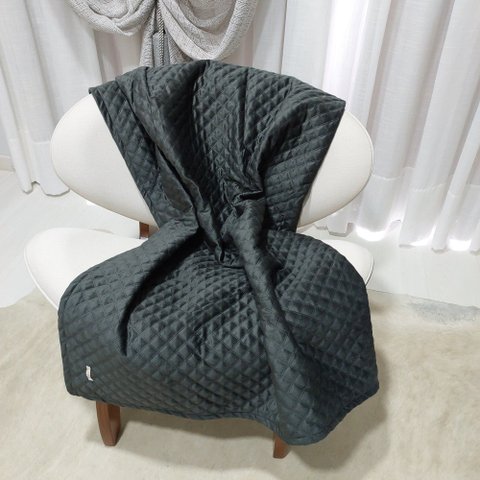 Manta para Sofá - 140x170cm - Imperador Grafite