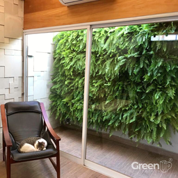 Kit Jardim Vertical 7 Módulos de 100cm - Metal - 4