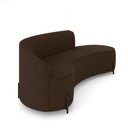 Ver imagem 6 de Sofá 4 Lugares Orgânico 220cm Pé Ferro Preto Morgan Suede D03 - D’Rossi