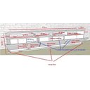 Ver imagem 2 de Rack para Tv em Mdf Estante 2.70m