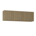 Ver imagem 2 de Armário Aéreo de Cozinha 120cm 3 Portas Classic - Poquema