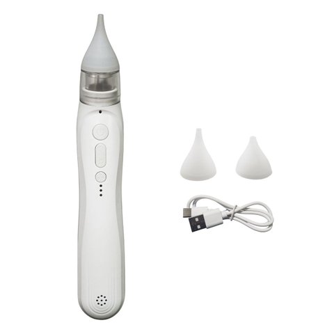 Aspirador Nariz Infantil Sugador Nasal Eletrico Portatil 5 Niveis Limpeza Bebe Infantil Consgestao R