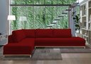 Ver imagem 1 de Sofá de Canto em L , Chaise Lado Esquerdo - EGO002:VERMELHO