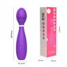 Massageador Varinha Magica com 5 Modo de Vibração 19x4cm Usb - 2