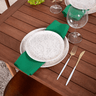 Kit 2 Guardanapos Liso 35 X 35cm Tecido Oxford Natal Verde - 3