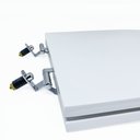 Ver imagem 4 de Assento Sanitário Poliéster para Louça Elite (celite) Super Luxo Cromado (reb. Oculto) Branco