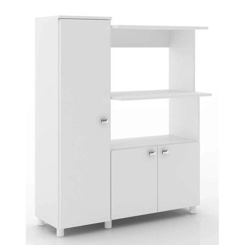 Armário Multiuso Tecno Mobili Sienna Bl3310, Branco