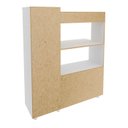 Ver imagem 5 de Armário Multiuso Tecno Mobili Sienna Bl3310, Branco