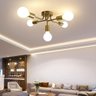 Lustre Sputnik Luminaria 5 Lampadas E27 Moderno Iluminaçao Casa Quarto Sala Ambiente Decoraçao - 8