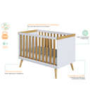 Ver imagem 5 de Kit Berço Sky Branco/amêndoa + Colchão Orthoflex Infantil
