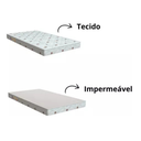 Ver imagem 4 de Kit Berço Sky Branco/amêndoa + Colchão Orthoflex Infantil