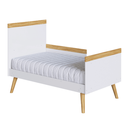 Ver imagem 3 de Kit Berço Sky Branco/amêndoa + Colchão Orthoflex Infantil
