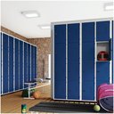 Ver imagem 3 de Armário Roupeiro Aço 8 Portas Guarda Volume Ea702 Azul