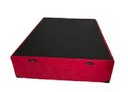 Ver imagem 2 de Cama Box Baú Viúvao Suede Vermelho Com 128cm de Largura