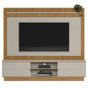 Ver imagem 5 de Estante Painel para Tv 75 Pol 215cm Guape Nature/off Flex L06 - Mpozenato