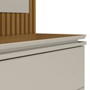 Ver imagem 7 de Estante Painel para Tv 75 Pol 215cm Guape Nature/off Flex L06 - Mpozenato
