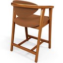 Ver imagem 7 de Kit 03 Banquetas Baixa para Cozinha Sala Jantar Bancada Cecília L02 Bouclê Terracota - Lyam Decor