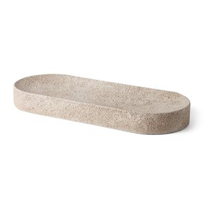 Bandeja Decorativa Oval em Poliresina 30cm 16649 Mart