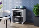 Ver imagem 2 de Balcão para Cooktop Lara 70cm 04 Bocas com Tampo - Branco