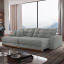 Ver imagem 2 de Sofá Retrátil 4 Lugares 290cm Linho Belize