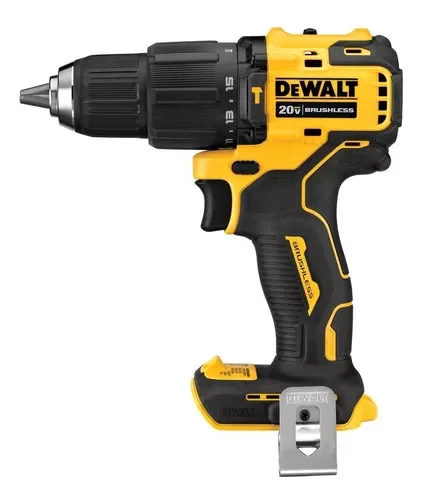 Parafusadeira Furadeira Dewalt Dcd709d2 1/2'' 13 Mm com Impacto 20v Max Ion de Litio Brushless Carre - 4