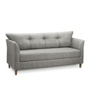 Ver imagem 1 de Sofá 3 Lugares Living para Sala Leblon 180cm Linho Cinza E03 - D’Rossi