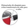 Conjunto de Panelas Elegan Vermelho 08 Peças Teflon - 4