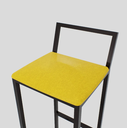 Ver imagem 3 de Bancada Cozinha Balcão Gourmet Imbúia 2 Banquetas Estofado Pt