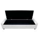 Ver imagem 5 de Kit Cabeceira e Calçadeira Baú Casal Everest P02 140 cm para cama Box Suede - Doce Sonho Móveis KIT