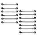 Ver imagem 1 de Barra de Apoio 60cm Aço Inox Kit 13 Unidades Suporte Gestante Banheiro Box Escada Corredor Corrimao