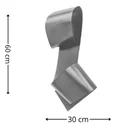 Ver imagem 2 de Decoração Escultura de Parede de Metal Exclusivo no Brasil Home Decor Prata Velho