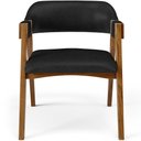 Ver imagem 3 de Kit 02 Cadeiras para Sala de Jantar e Estar Living Estofada Suran L02 Couríssimo Preto - Lyam Lyam D