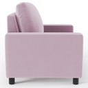 Ver imagem 7 de Kit 2 Poltronas Decorativas para e Recepção Malta L02 Suede Rosê - Lyam Decor
