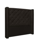 Ver imagem 1 de Cabeceira Vicenza para Cama Box Queen 160 Cm Corino Marrom - D’Rossi