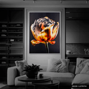 Ver imagem 2 de Quadro Decorativo Flower Glass Flower Relevo
