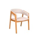 Ver imagem 1 de Cadeira Model: Elegância e Conforto em Madeira para Sala de Jantar Tolle Móveis Mo101