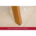 Ver mais imagens de Conjunto: Mesa Sala Jantar Orus C/ Tampo Madeirado 120x80cm e 4 Cadeiras Vita Nature/off White -