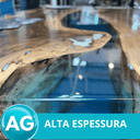 Ver imagem 7 de Resina Epoxi Alta Espessura AG Resinas ag 1KG