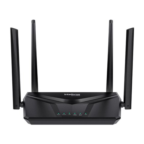 Roteador Wi-fi Intelbras W5-1200gs - 4 Portas Gigabit - Dual Band 2.4 Ghz e 5 Ghz - 4 Antenas 5dbi