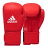Luva de Boxe adidas em couro IBA Approved Red - 1