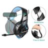 Fone Headset Gamer para Pc Celular e Videogame K1-B Azul - 9