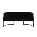 Ver imagem 5 de Kit Sofá 2 Lugares + 2 Poltronas para Recepção – Balaqui Cor:preto