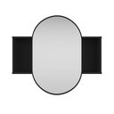 Ver imagem 1 de Espelheira Omega Banheiro Lavabo Moderno Parede Hall